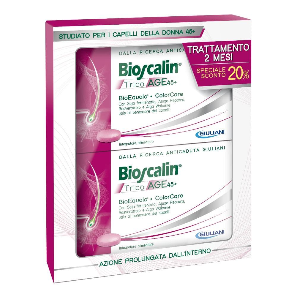 BIOSCALIN TRICOAGE 45+ 60 Compresse