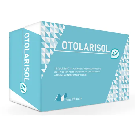 Otolarisol kit fialoidi + nebulizzatore nasale