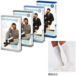 Man Support 18 Cotone Gambaletto 18 Bianco 5