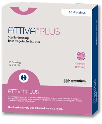 ATTIVA PLUS 10X10 N/ADER 10PZ