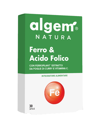 ALGEM FERRO&amp;ACIDO FOLICO 30 Capsule