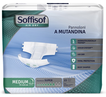 SOFFISOF AirDry P-Mut.S M 15pz