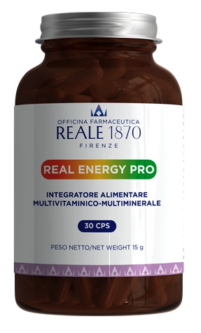 Reale 1870 Real Energy Pro 30 Capsule - Integratore alimentare multivitaminico