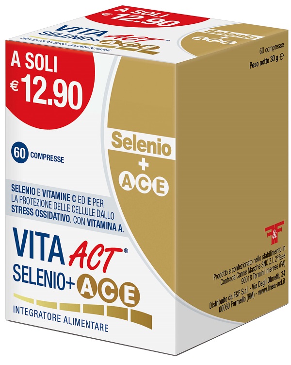 VITA ACT SELENIO+ACE 60CPR F&amp;F