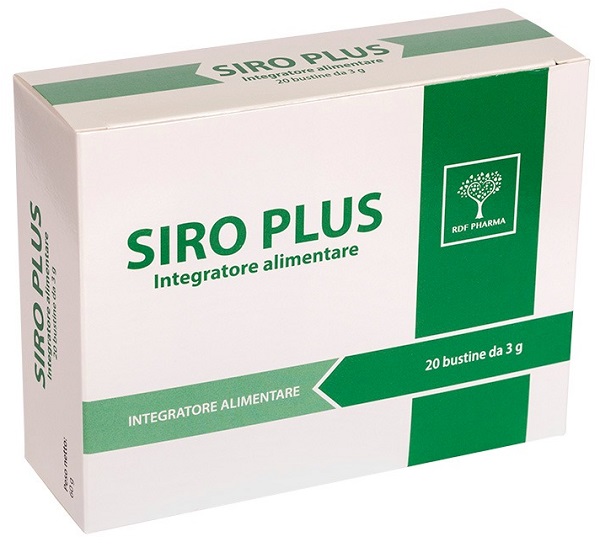 Siro plus 20 bustine da 3 g