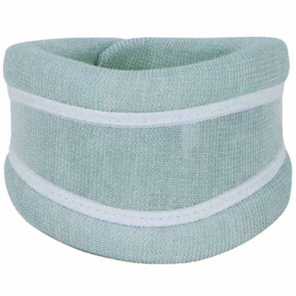 Collare cervicale semirigido misura piccola per artrosi cervicale, colpo di frusta e torcicollo. regolazione della circonferenza tramite cinghie posteriori in velcro. altezza 10cm