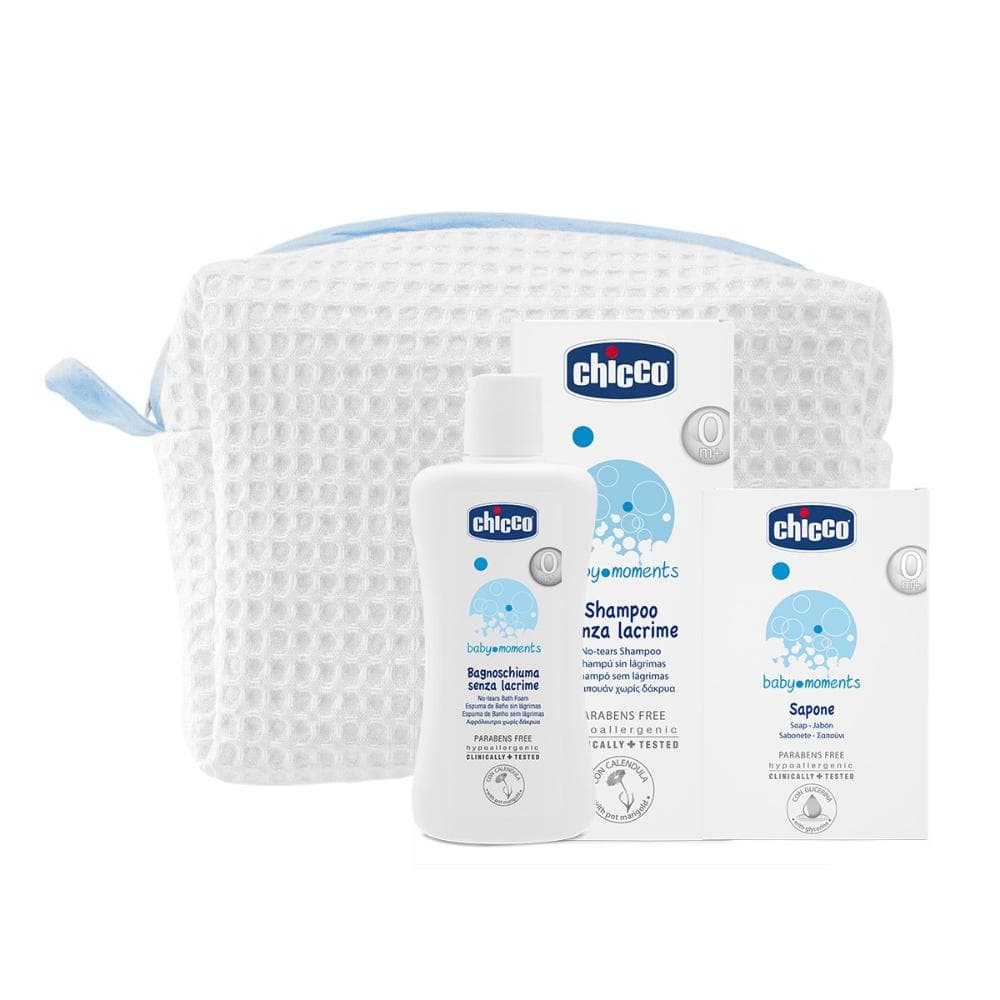 Chicco Baby Moments Beauty Zip Azzurro