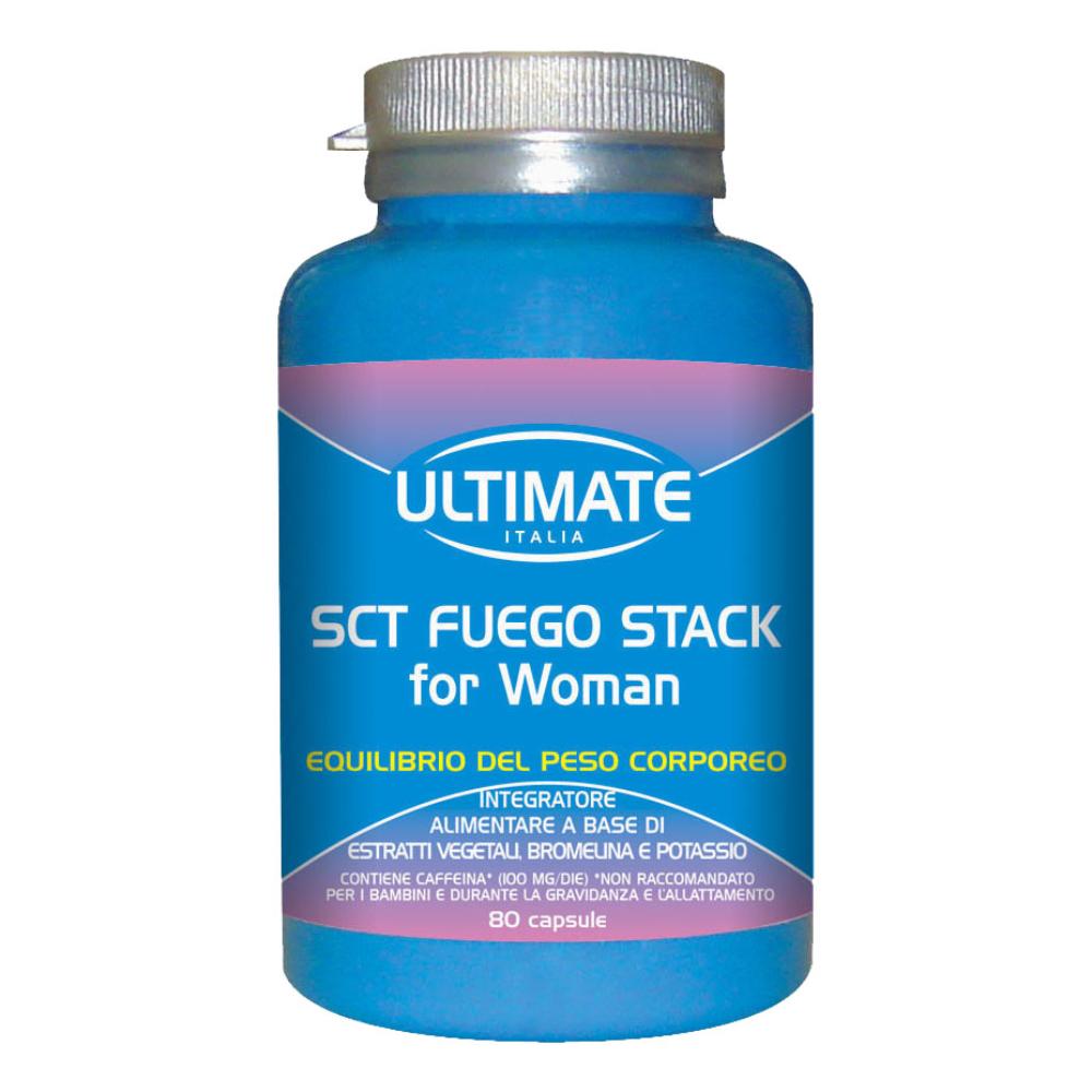 ULTIMATE SCT FUEGO STACK FOR WOMAN 80 Capsule equilibrio del peso corporeo