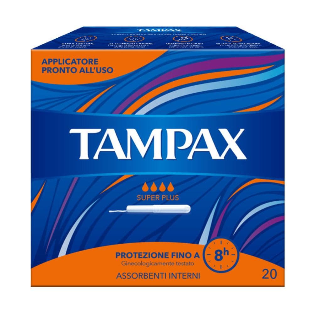 Tampax Blue Box Super Plus 20 Pezzi