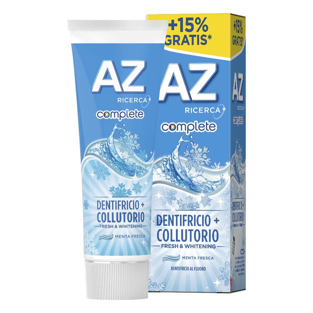 Az Complete Dentifricio + Collutorio Whitening 75 Ml