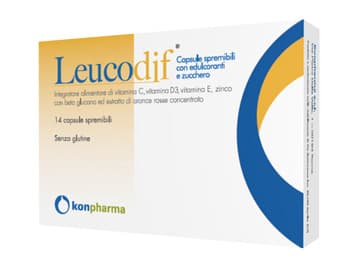 Leucodif 14 capsule spremibili - konpharma srl