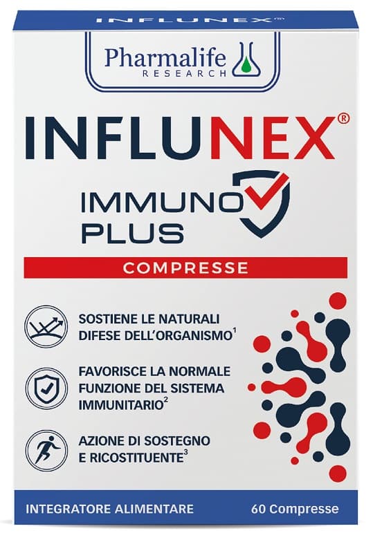 Influnex immuno plus 60 compresse