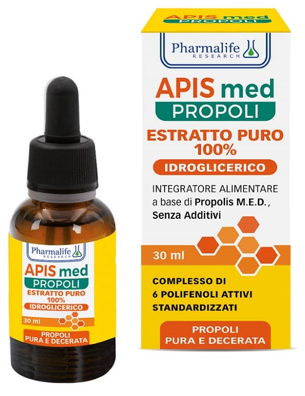 Apis med propoli estratto puro idroglicerico 30 ml