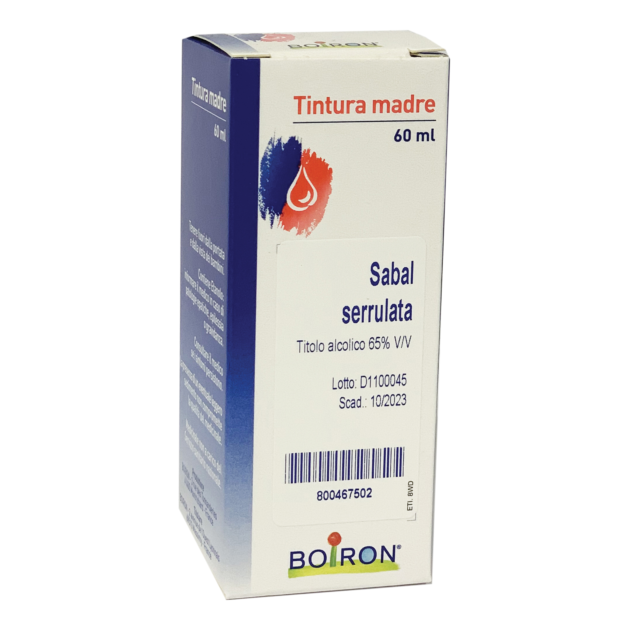 Sabal Serrulata Tintura Madre 60ml Boiron