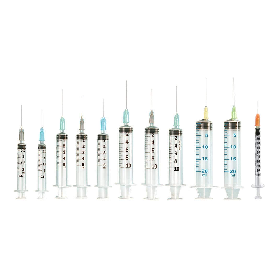 Siringa plastica ago eccentrico gauge2 20ml