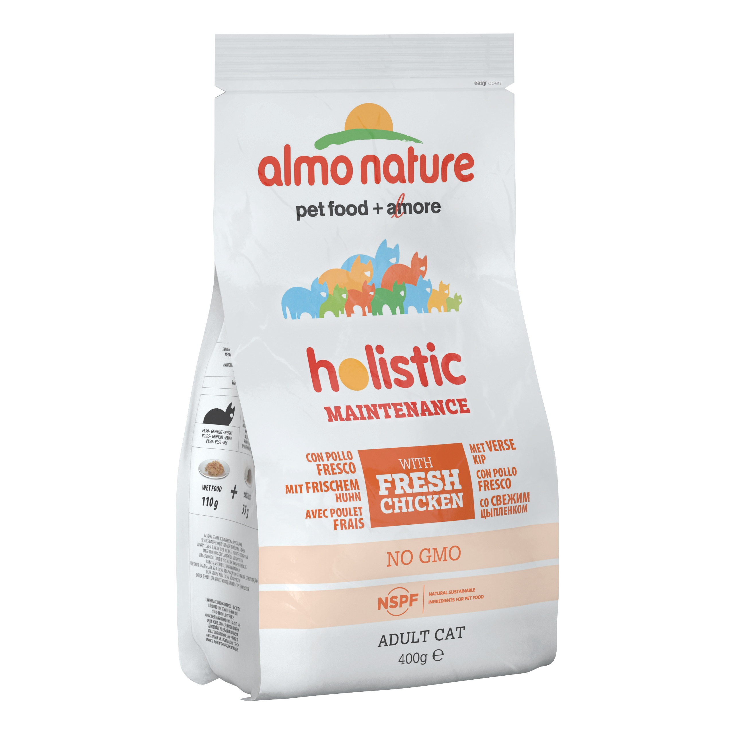 ALMO CAT HOLISTIC 400 GR POLLO