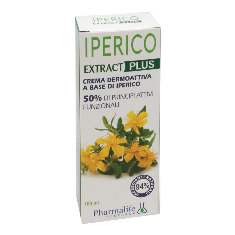 Pharmalife Research Iperico Extract Plus Crema 100 ml - Pronto sollievo in caso di pelle secca e arrossata