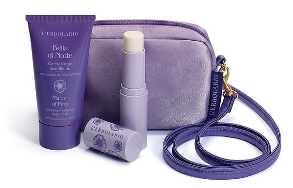 Bella Di Notte Mini Beauty Bag Serata Scintillante Edizione Limitata 1 Crema Corpo Scintillante 75 Ml + 1 Burrocacao
