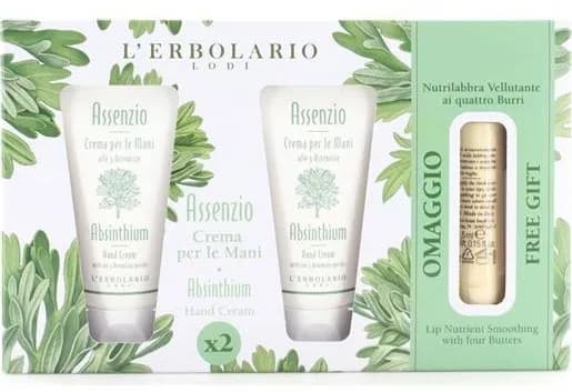 Assenzio Crema Mani 75 Ml + Proteggi Labbra Balsamico Omaggio