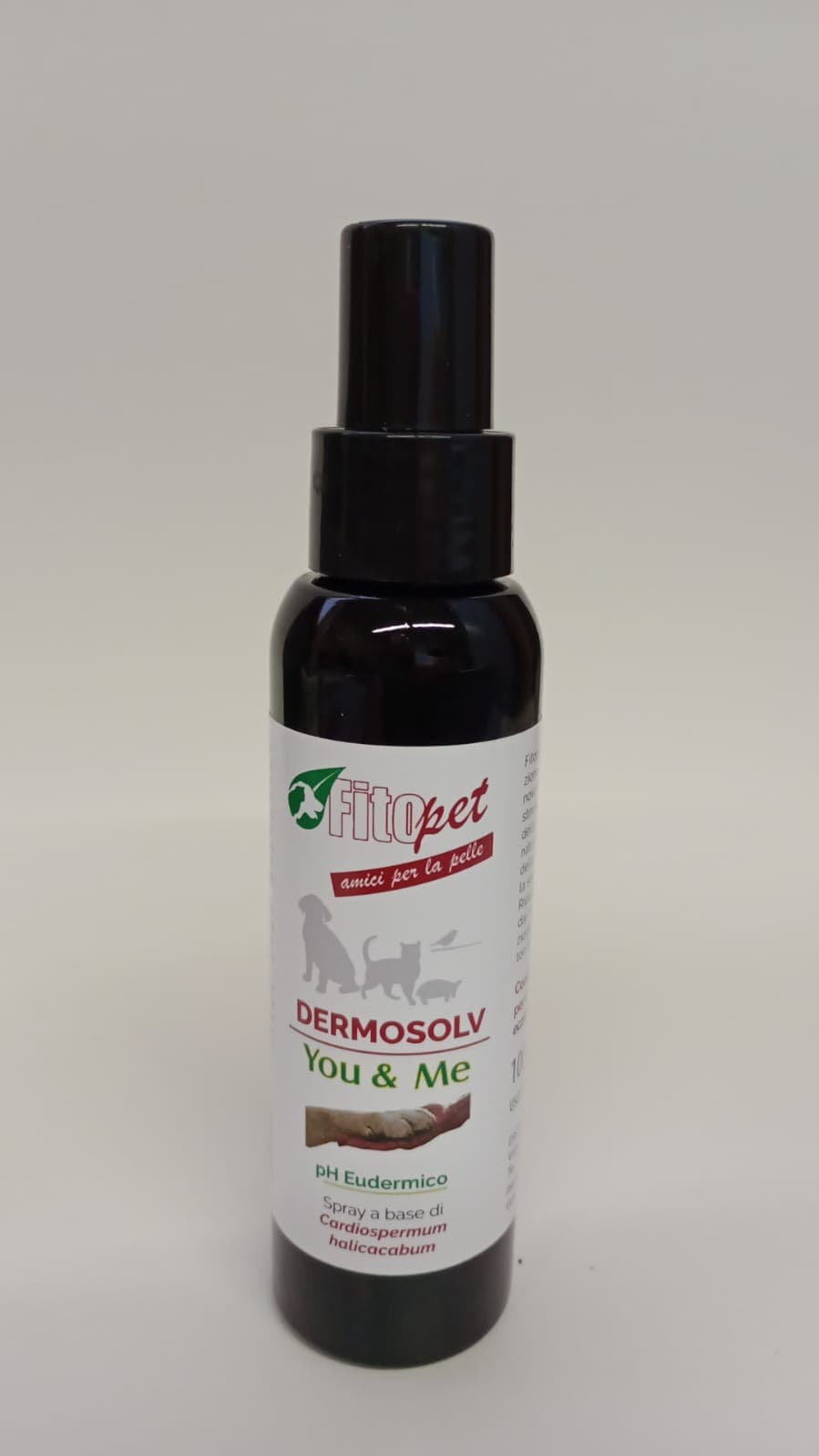 DERMOSOLV YOU & ME FITOPET spray veterinario a base di cardiospermum 100ML