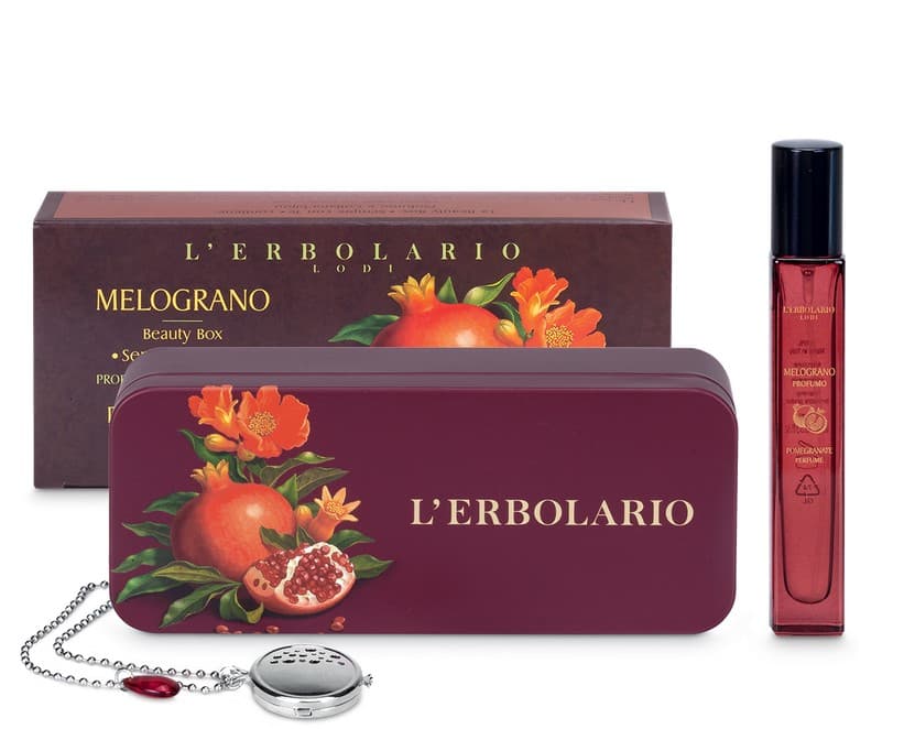 Melograno beauty box sempre con te 1 profumo 10 ml + 1 collana bijoux edizione limitata