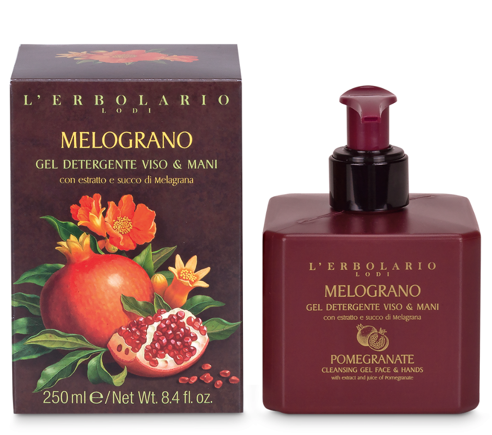 Melograno gel detergente viso & mani 250 ml