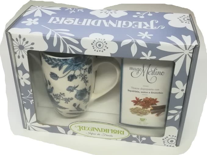 REGINADIFIORI TAZZA CON TISANA
