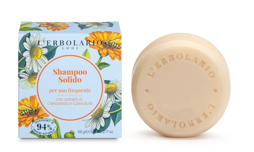 Shampoo Solido Lavaggi Frequenti 60 G