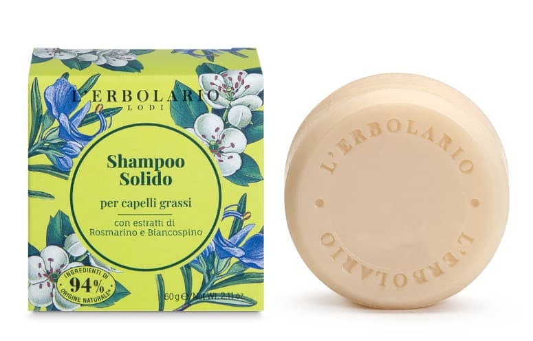 Shampoo Solido Capelli Grassi 60 G
