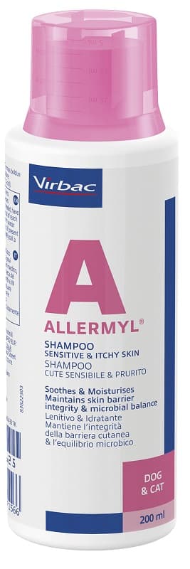Virbac Allermyl Shampoo Allergie Cani E Gatti 200 Ml