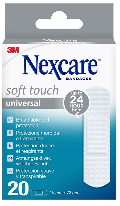 NEXCARE CER SOFT/DELIC 19X72 20P