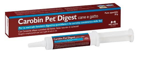 Nbf Lanes Carobin Pet Integratore Intestinale Cani E Gatti Pasta 30g