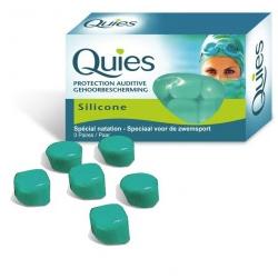 Quies Tappi Auricolari in Silicone