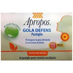 Apropos Gola Defens 20 pastiglie mentolo eucaliptolo