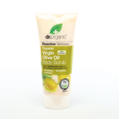 Dr Organic Virgin Olive Oil Body Scrub Corpo all'Olio d'Oliva 200 ml