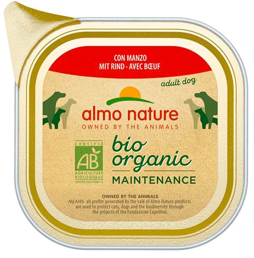 ALMO DOG BIOPATE 100 GR MANZO