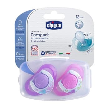 CHICCO SUCCHIETTO COMPACT GIRL S 16-36 MESI 2 PEZZI