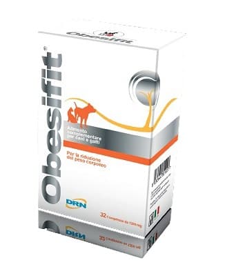 DRN Obesifit Integratore Perdita Peso Cani E Gatti 32 Compresse