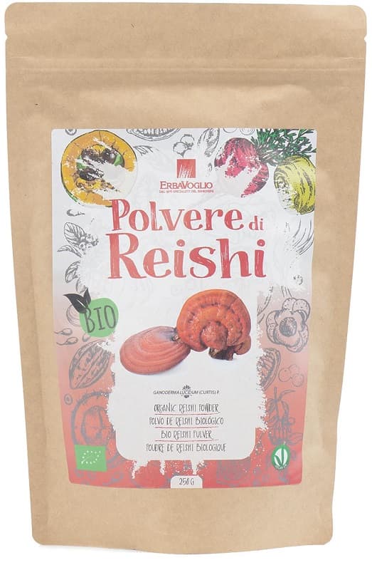 Polvere di reishi bio