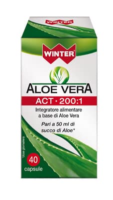 Winter Aloe Vera Act Integratore Azione Depurativa 40 capsule