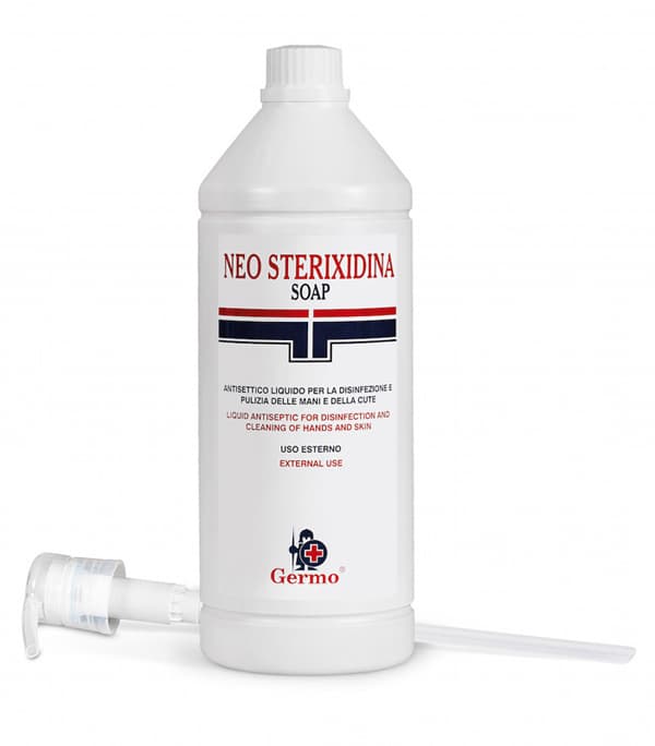 Neo Sterixidina Soap Antisettico Liquido Disinfezione Mani E Cute 1 Litro