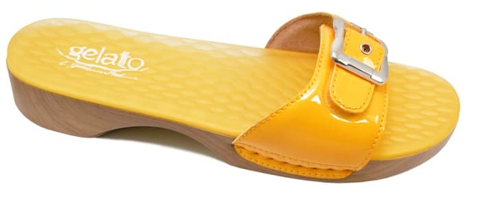 ZOCCOLO SOLE MIO 2,0 YELLOW CON PLANTARE IN GEL 41-42