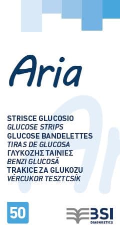 Strisce Misurazione Glicemia Strumento Aria 50 Pezzi