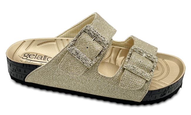 CALZATURA CON PLANTARE INDOSSABILE WOODSTOCK 2.0 STARDUST PLATINUM 39/40