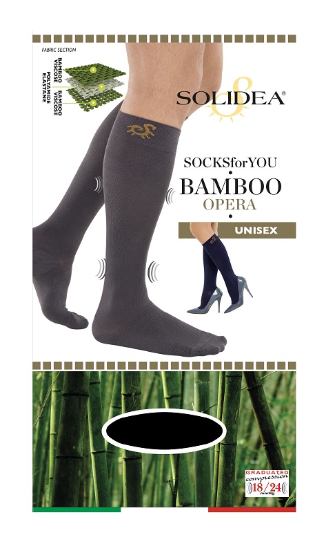 Socks For You Bamboo Opera Nero Xxl