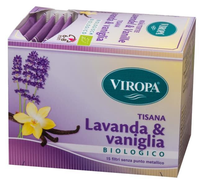 Viropa Lavanda e Vaniglia Tisana Biologica, 15 Filtri