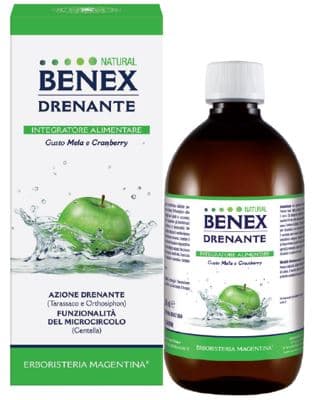 Erboristeria Magentina Natural Benex Drenante e Anticellulite 500 ml