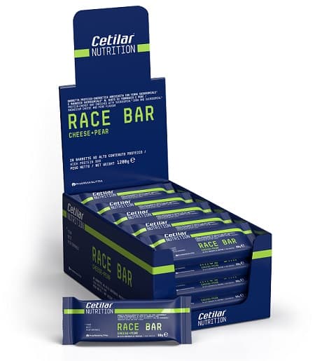 CETILAR RACE BAR CHEESE+PEAR BARRETTA 20 PEZZI DA 60 G