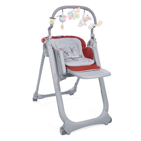 Polly Magic Relax - Seggiolone per bambini 0m+ colore Red Passion