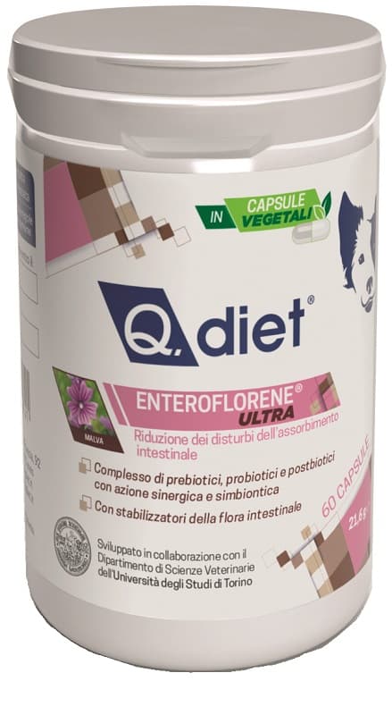 Q DIET ENTEROFLORENE ULTRA 60 CAPSULE